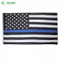 Blueline Thin Blue Line American Flag 3 By 5 Foot Flag 3x5 FT