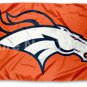 Denver Broncos Flag  Flag orange, wild and Broncos blue 3 ft x 5 ft
