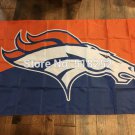 Denver Broncos LOGO Flag 3x5 FT 150X90CM Banner 100D Polyester Custom flag grommets