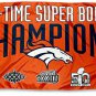 Denver Broncos 3 Time Super Bowl Champions Flag 150X90CM Banner 100D Polyester3x5 FT