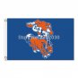 Denver Broncos Flag World Series Cartoon Design Super Bowl Champions 3x5 FT