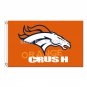 Denver Broncos Banner Custom Flag World Series Super Bowl Champions  Fan 3ft X 5ft