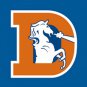Denver Broncos Hand Flag 3*5ft Club Team Banner 100D Polyester Flag