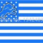 3ft x 5ft Detroit Lions flag banner 100D Digital Printing flag metal Grommets