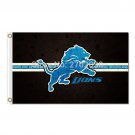 Lions Design Blue Detroit Lions Flag Team Sport Super Bowl Flag Flying 3ft X 5ft