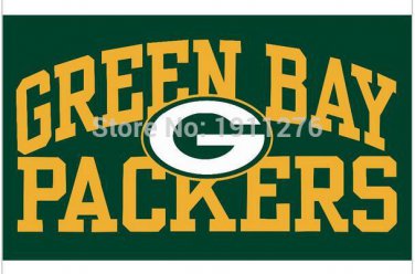 3X5FT  Green Bay Packers Flag 3ft x 5ft Polyester Banner 90x150cm