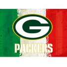 3x5ft Green white red Stripes Green Bay Packers flag