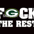 Green Bay Packers f uck the rest Flag Polyester 150X90CM NFL 3x5FT