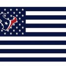 Houston Texans US flag with star and stripe 3x5 FT banner