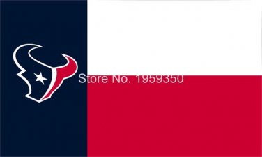 Houston Texans Flag 3FTx5FT Banner 100D Polyester flag 90x150cm 40158