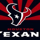 Top design Houston Texans flag 90x150cm polyester banner with 2 Metal Grommets