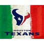 3x5ft Green white red Stripes Houston Texans flag new style oil painting style flag