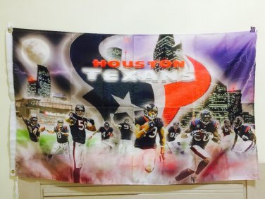 2017 Houston Texans flag 100D Polyester FLAG OF THE NATION flag 3x5 FT