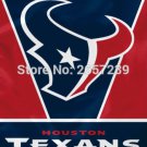 Houston Texans wordmark top design Vertical Flag 3x5FT