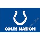 Indianapolis Colts NATION flag 3x5 Flag