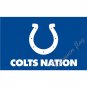 Indianapolis Colts NATION flag 3x5 Flag