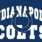 3X5FT Arch style indianapolis colts flag 100D polyester banner