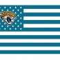 Jacksonville Jaguars US flag with star and stripe 3x5 FT Banner