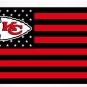 Kansas City Chiefs US flag with star and stripe 3x5 FT banner