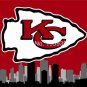 Kansas City Chiefs Large Outdoor KC 3 x 5ft Banner Flag 90x150cm
