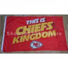 Kansas City Chiefs with Chiefs Kingdom Flag 3x5FT