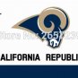 Los Angeles Rams Flag 3x5FT banner 100D 150X90CM Polyester