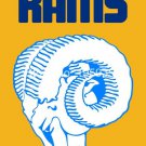 Los Angeles Rams verical flag 3FTx5FT Banner 100D Polyester 90x150cm