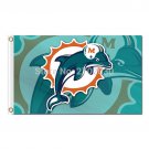 Miami Dolphins Flag Premium Team Super Bowl Champions Banners Dolphins Flag  Flying 3ft X 5ft