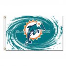 Miami Dolphins Flag Premium Team Super Bowl Champions Banners Dolphins Flag  Flying 3ft X 5ft