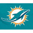 Miami Dolphins Flag 3x5 FT Banner 100D Polyester NFL flag 135, free shipping