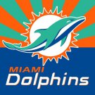 Miami Dolphins flag 90x150cm polyester banner with 2 Metal Grommets