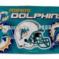 Miami Dolphins flag Helmet Edition banner 3x5ft digital print polyester