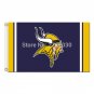 Minnesota Vikings Flag Team Super Bowl Champions Minnesota Vikings Banner 3ft x 5ft