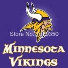 Minnesota Vikings Wordmark Flag 3ft x 5ft Polyester Banner flag 90x150cm