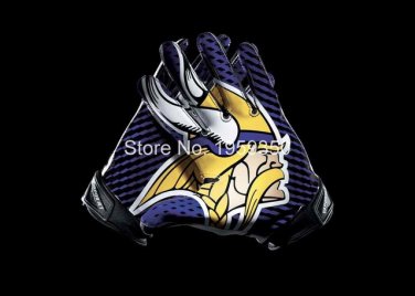Minnesota Vikings 2 Gloves 3x5 ft flag 100D Polyester flag 90x150cm 40189