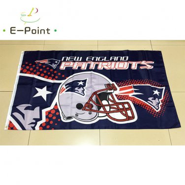 New England Patriots 3ft*5ft (90*150cm) Size Decoration Flag Banner