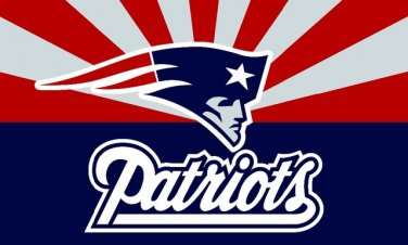 New England Patriots flag 90x150cm polyester banner with 2 Metal Grommets