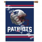New England Patriots Team Garden flag kintted polyester double sides 13"X18