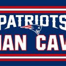 New England Patriots man cave flag 3ftx5ft Banner 100D Polyester Flag metal Grommets