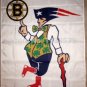 NEW ENGLAND MAN BOSTON BRUINS CELTICS PATRIOTS RED SOX 3x5 FEET FLAG