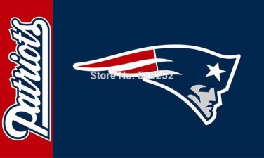 New England Patriots Flag 3x5 FT 100D 90X150CM Banner Polyester flag 1017