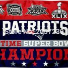 New England Patriots 5 Time Super Bowl Flag 3x5FT NFL banner150X90CM