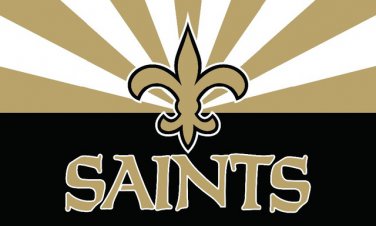 Top design New Orleans Saints flag 90x150cm polyester banner