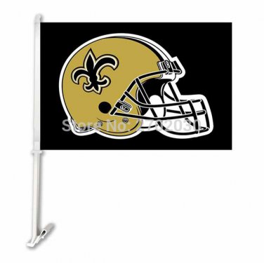 New Orleans Saints Double Sided Car Product Car Flag Banner 3x5 FT