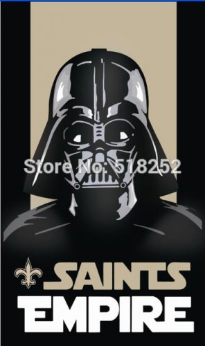 New Orleans Saints EMPIRE Star Wars Flag Polyester 150X90CM  3x5FT