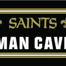 New Orleans Saints man cave flag 3ftx5ft Banner 100D Polyester Flag metal Grommets