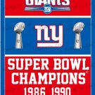 new york giants Flag 3ft x 5ft Polyester NFL new york giants Banner Flying
