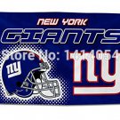 New York Giants Helmet logo Flag 150X90CM Banner 100D Polyester3x5 FT