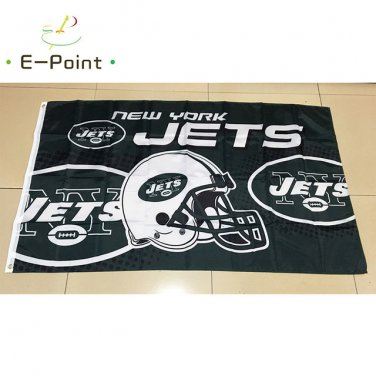 New York Jets 3ft*5ft (90*150cm) Size Decoration Flag Banner