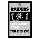 Oakland Raiders Super Bowl Champions Flag 3ft x 5ft Polyester flag